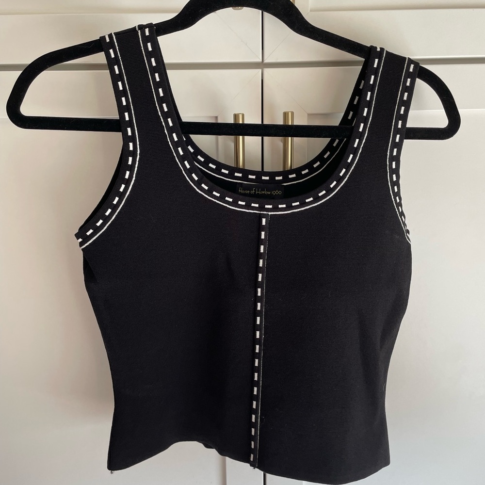 House of Harlow Black Women's Tank Top